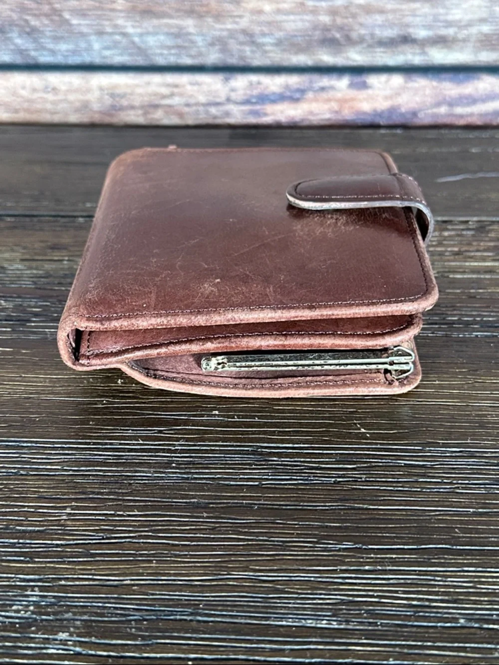 Coach Brown Leather Wallet